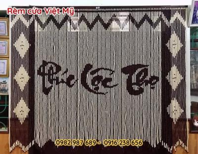 Bán mành rèm cửa hạt gỗ phòng thờ tại Vinh