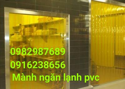 Mành nhựa ngăn lạnh PVC 01