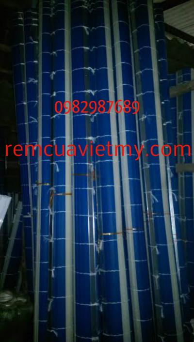 Mành  trắng xanh che nắng KT02