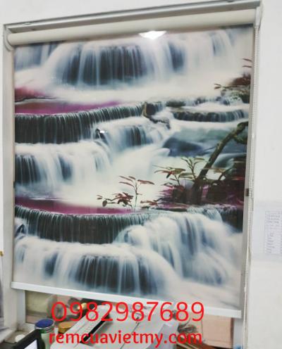 Rèm cuốn in tranh HC 02
