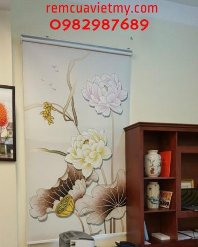 Rèm cuốn in tranh HC 03