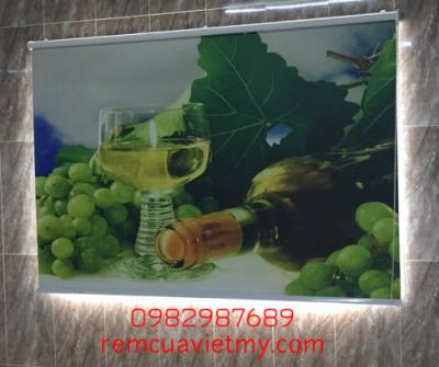 Rèm cuốn in tranh HC 04