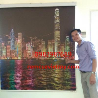 Rèm cuốn tranh 3D -A1