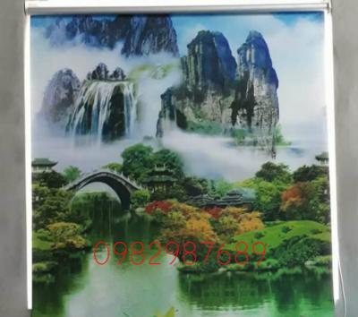 Rèm cuốn tranh HC 05