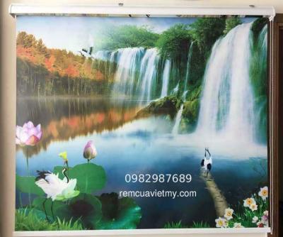 Rèm cuốn tranh K1