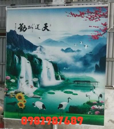 Rèm cuốn tranh phong cảnh HC 26