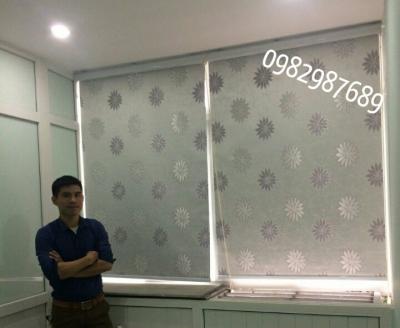 Rèm cuốn vải tráng cao su K1