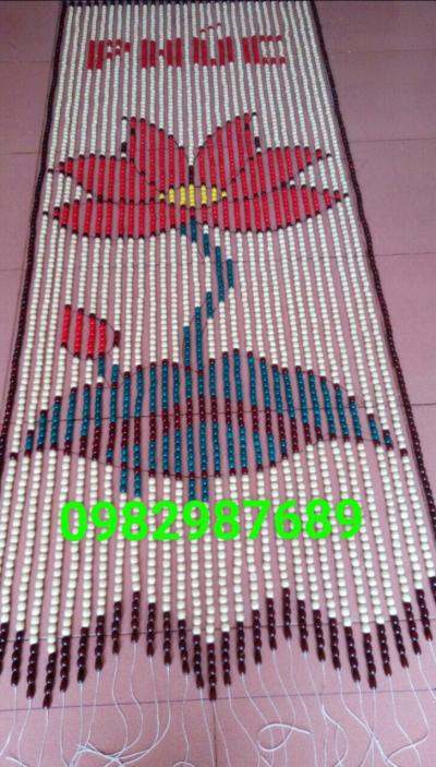 Rèm hạt gỗ Hoa Sen tại Hà Nội