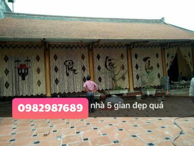 Rèm hạt gỗ phòng thờ tại Từ Liêm