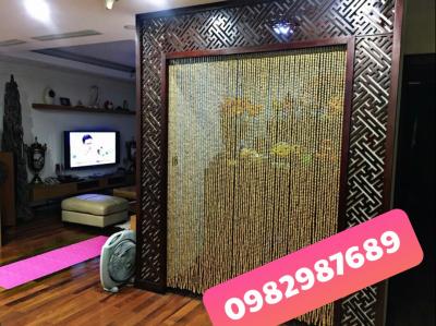 Rèm hạt gỗ pơmu tại Quận Bắc Từ Liêm