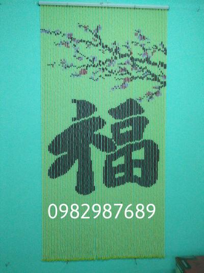 Rèm hạt nhựa chữ phúc Q1