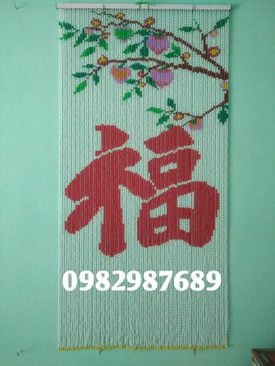 Rèm hạt nhựa chữ phúc Q2