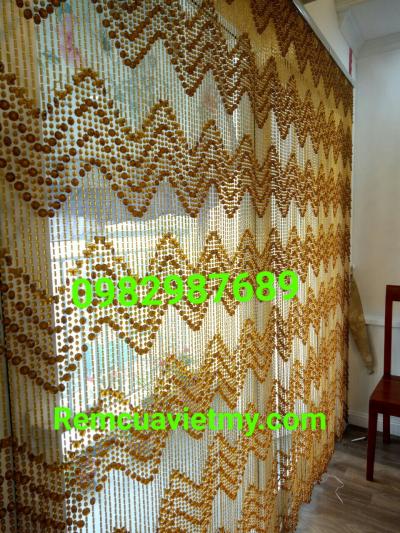 Rèm hạt nhựa phòng thờ q1