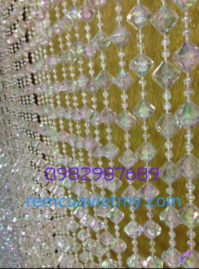 Rèm nhựa pha lê A1