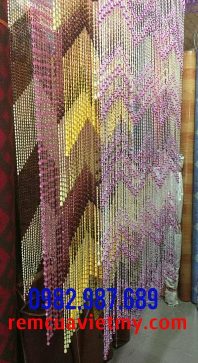 Rèm nhựa pha lê