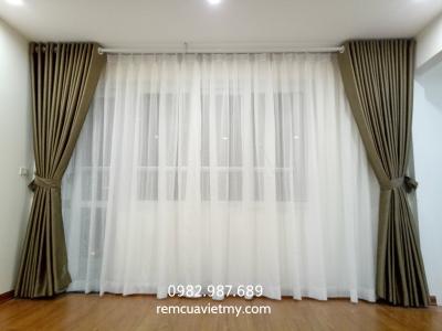 Rèm vải 2 lớp mã B12