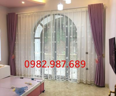 Rèm vải hai lớp TM 02