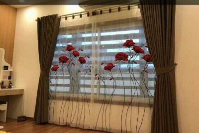 Rèm vải phòng khách HH 12