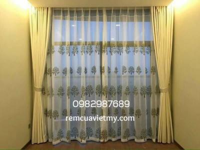 Rèm vải phòng khách B-01