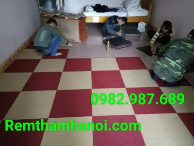 Thảm caosu một màu TT