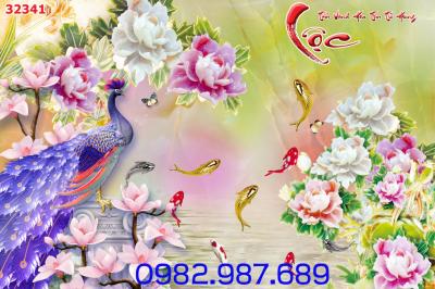 Tranh dán tường 3D mã T02