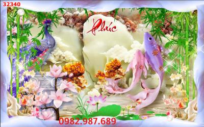 Tranh dán tường 3D mã T03