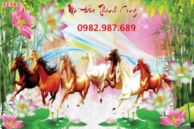 Tranh dán tường 3D mã T05